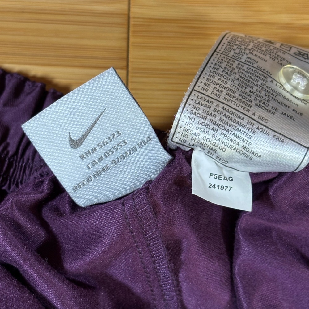 Nike Dri-FIT Woven Training Pants Purple Women’s Size M - Picture 8 of 12